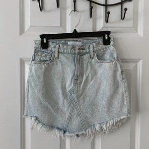 7 For All Mankind Jean Skirt